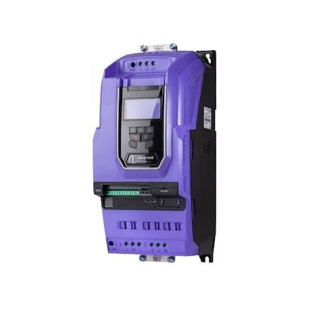 Invertek Drives 15 HP, 46 A; Size 4, IP20;IV: Three Phase, 200-240 V;OV: Three Phase, 200-240 V ODL-2-42150-3HF42-TN